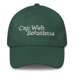 Cap Web Solutions Baseball Cap in Green